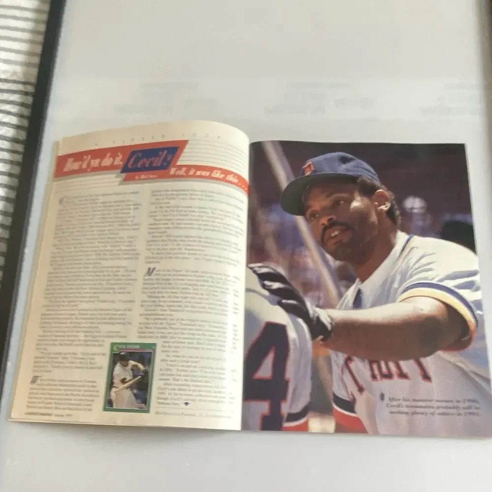Beckett Baseball Card Monthly Price Guide Magazine January 1991